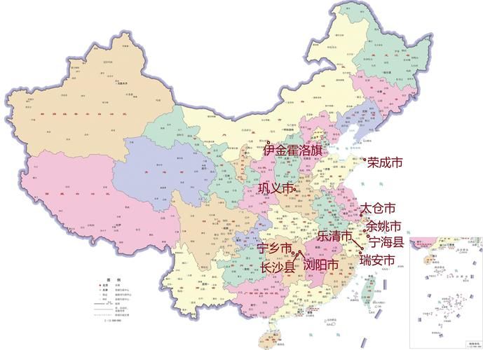 一张图看懂直辖县级行政区划昨日最新通报/直辖县级行政区划是什么意思